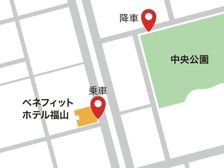 乗降場マップ